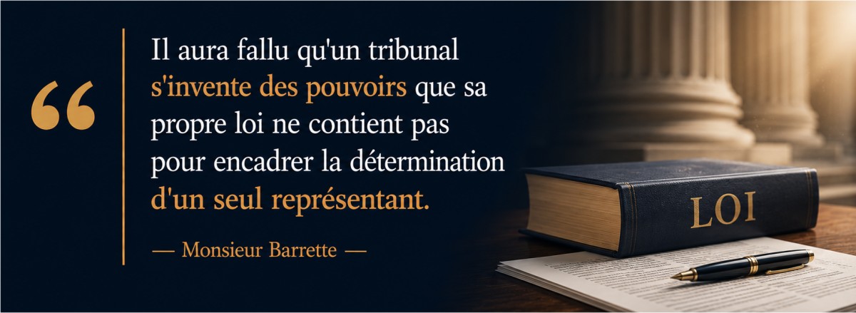 LE TRIBUNAL